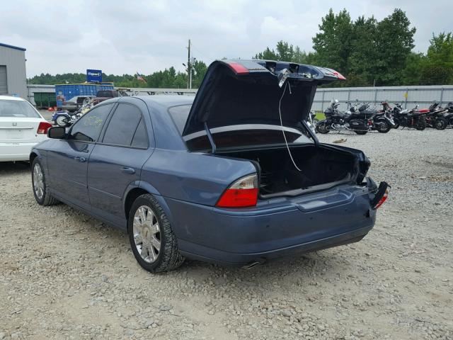 1LNHM87A85Y660702 - 2005 LINCOLN LS 蓝色 照片 3