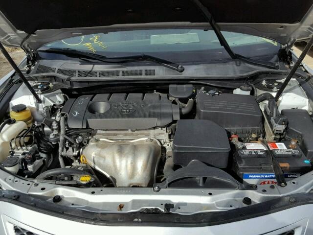 4T1BF3EK6BU154142 - 2011 TOYOTA CAMRY BASE SILVER photo 7