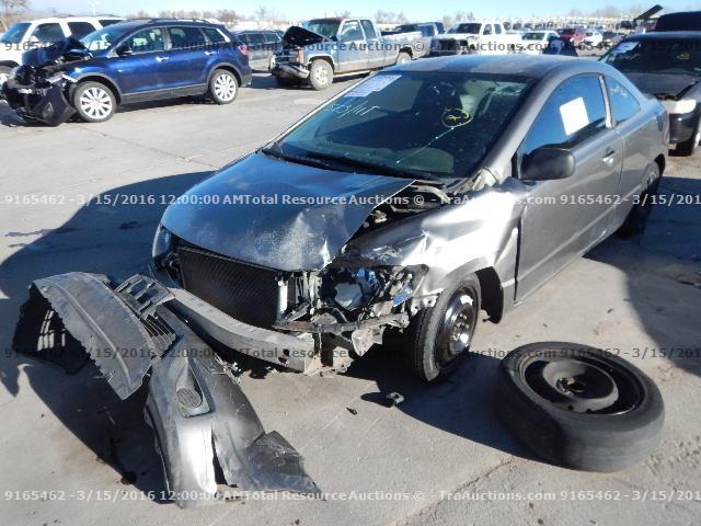 2HGFG12668H536716 - 2008 HONDA CIVIC LX SILVER photo 1