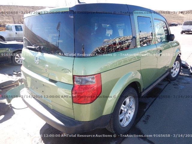 5J6YH28767L013315 - 2007 HONDA ELEMENT EX GREEN photo 3