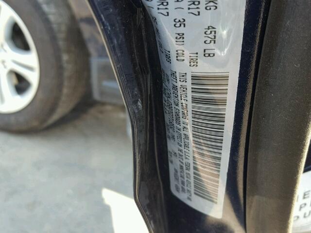 1C4NJDBB7GD718592 - 2016 JEEP COMPASS SP BLUE photo 10