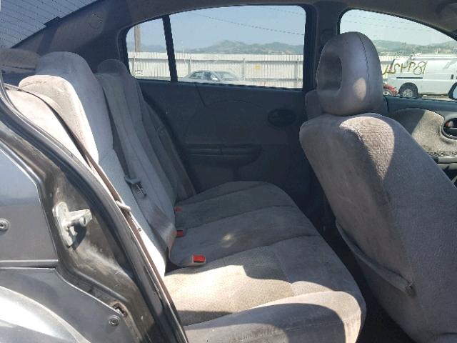1G8AL55F47Z111981 - 2007 SATURN ION LEVEL GRAY photo 6