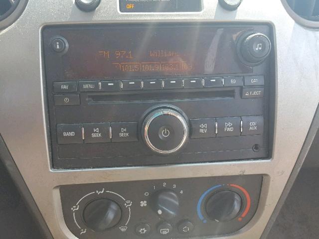 1G8AL55F47Z111981 - 2007 SATURN ION LEVEL GRAY photo 9