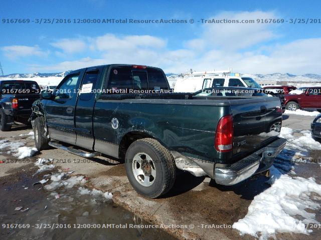 2FTRX17W44CA47999 - 2004 FORD F-150 HERI GREEN photo 4