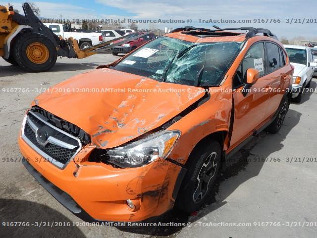 JF2GPAVC5D2880949 - 2013 SUBARU XV CROSSTR ORANGE photo 1