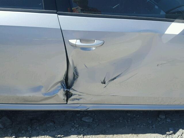 1VWAS7A3XEC069541 - 2014 VOLKSWAGEN PASSAT S ვერცხლისფერი ფოტო 9