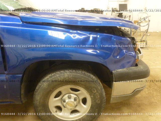 1GCEC19VX4Z167002 - 2004 CHEVROLET SILVERADO BLUE photo 14