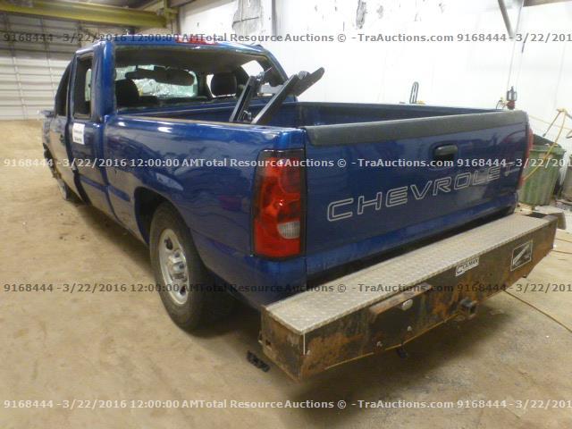 1GCEC19VX4Z167002 - 2004 CHEVROLET SILVERADO BLUE photo 4