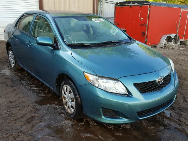 2T1BU40E29C182626 - 2009 TOYOTA COROLLA BA GREEN photo 1