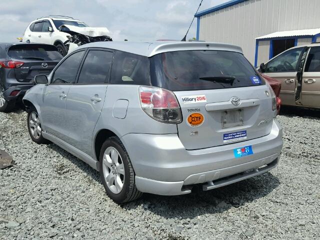 2T1KR32E98C693418 - 2008 TOYOTA COROLLA MA SILVER photo 3