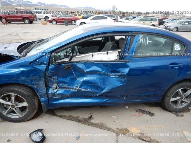 19XFB2F53EE030708 - 2014 HONDA CIVIC LX BLUE photo 16