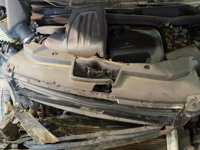 1G1AK18F387306456 - 2008 CHEVROLET COBALT LS BLACK photo 7