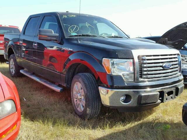 1FTEW1CM7BFD29044 - 2011 FORD F150 SUPER BLACK photo 1