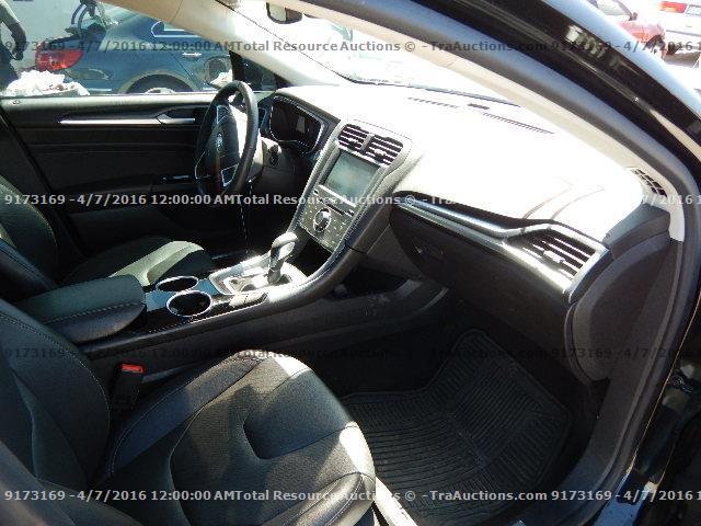 3FA6P0D95DR343266 - 2013 FORD FUSION TIT BLACK photo 5