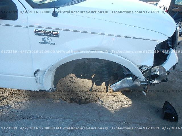 1FTPX14576NA48130 - 2006 FORD F150 WHITE photo 10