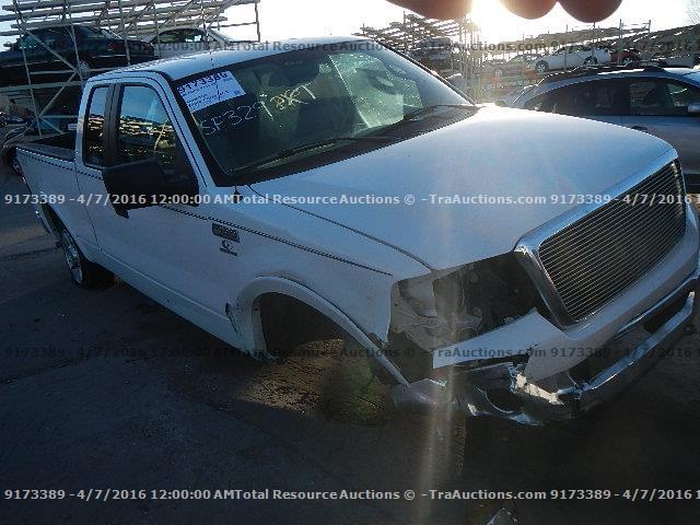 1FTPX14576NA48130 - 2006 FORD F150 WHITE photo 2