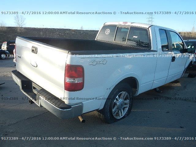 1FTPX14576NA48130 - 2006 FORD F150 WHITE photo 3