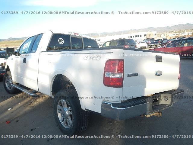 1FTPX14576NA48130 - 2006 FORD F150 أبيض صورة 4