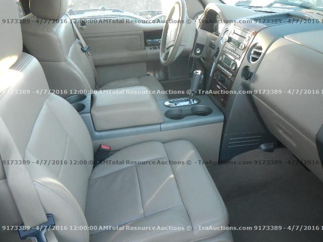 1FTPX14576NA48130 - 2006 FORD F150 أبيض صورة 5
