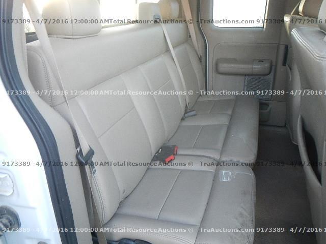 1FTPX14576NA48130 - 2006 FORD F150 أبيض صورة 6
