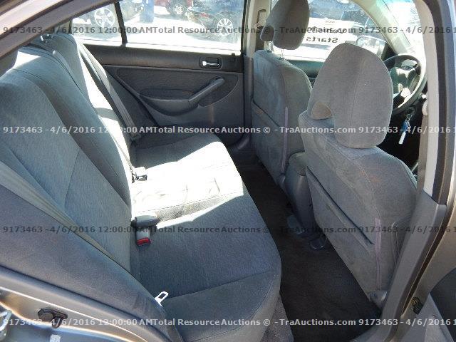 JHMES96634S007372 - 2004 HONDA CIVIC HYBR GRAY photo 6