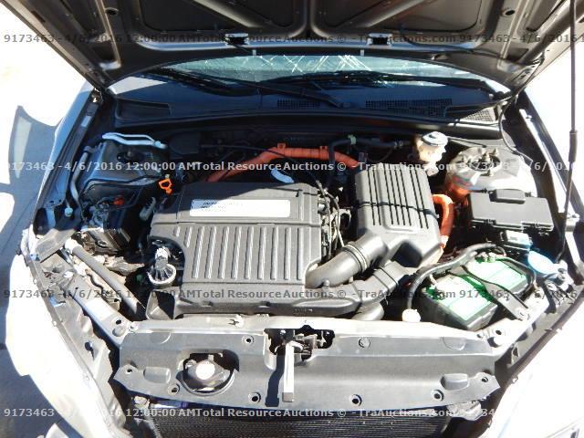 JHMES96634S007372 - 2004 HONDA CIVIC HYBR GRAY photo 7