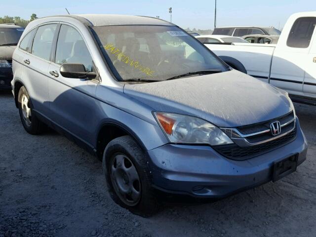 3CZRE3H32AG705687 - 2010 HONDA CR-V LX BLUE photo 1