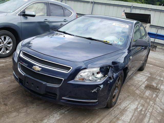 1G1ZG57B684253666 - 2008 CHEVROLET MALIBU LS ლურჯი ფოტო 2