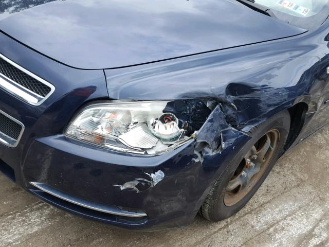 1G1ZG57B684253666 - 2008 CHEVROLET MALIBU LS ლურჯი ფოტო 9