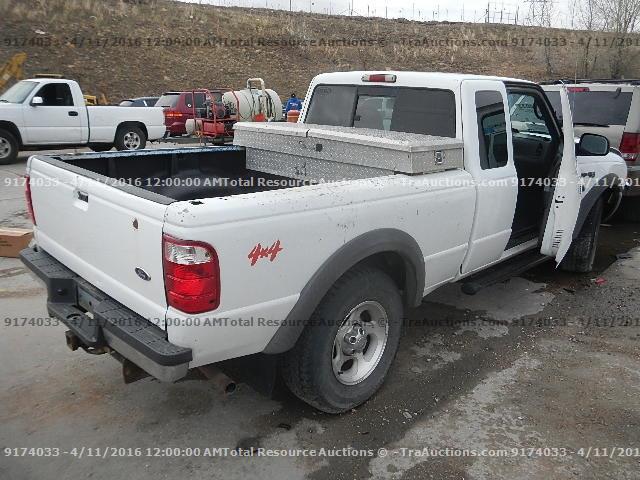 1FTZR45E03PA23444 - 2003 FORD RANGER WHITE photo 3