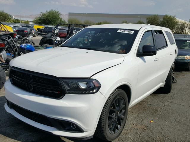 1C4RDHAG2FC765966 - 2015 DODGE DURANGO SX WHITE photo 2