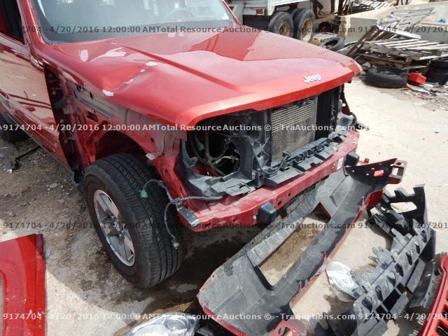 1J8GN28K29W501864 - 2009 JEEP LIBERTY SP RED photo 13
