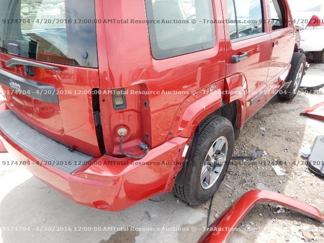 1J8GN28K29W501864 - 2009 JEEP LIBERTY SP RED photo 15