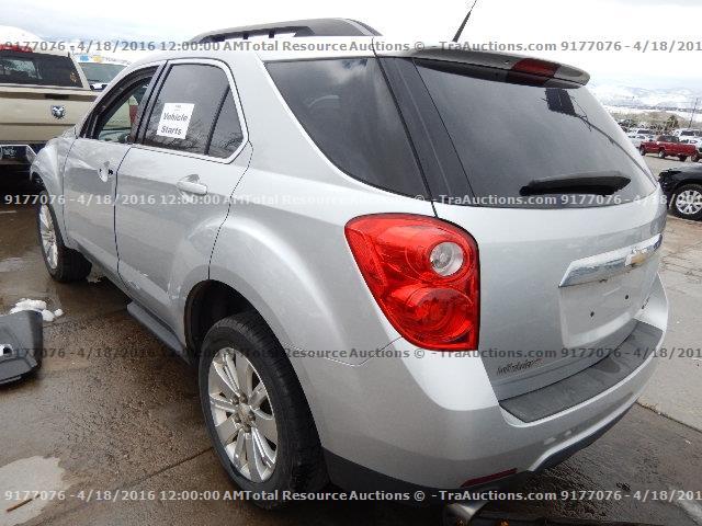 2CNFLDEYXA6272678 - 2010 CHEVROLET EQUINOX LT SILVER photo 4