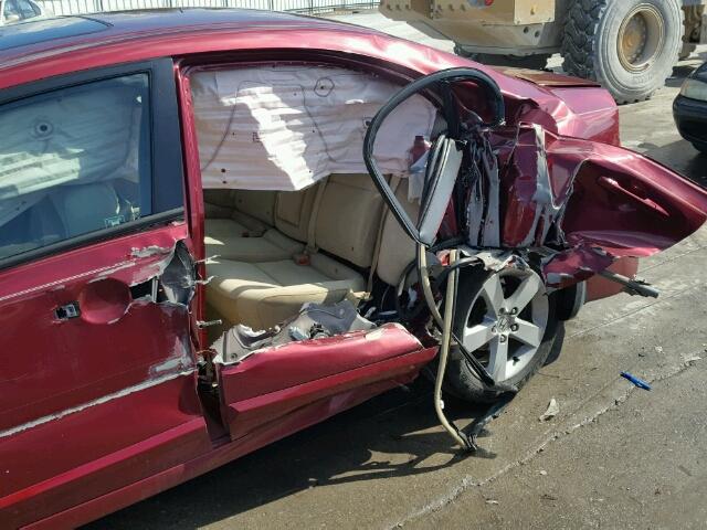 1HGFA16866L140475 - 2006 HONDA CIVIC EX 栗色 照片 9