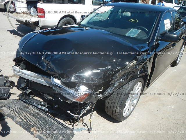 WAUFFAFL0DN051262 - 2013 AUDI A4 BLACK photo 1