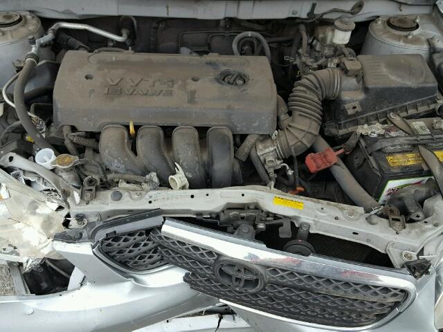 1NXBR32EX7Z819055 - 2007 TOYOTA COROLLA CE SILVER photo 7