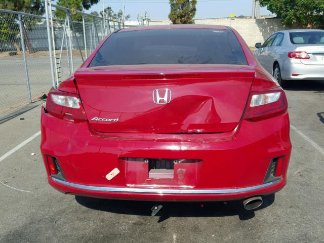 1HGCT1B32DA016798 - 2013 HONDA ACCORD LX- RED photo 9