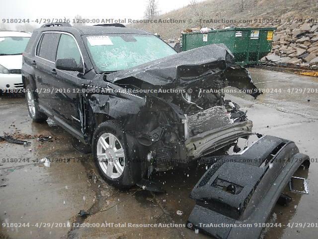 2GKFLWEK7F6107615 - 2015 GMC TERRAIN SL BLACK photo 2