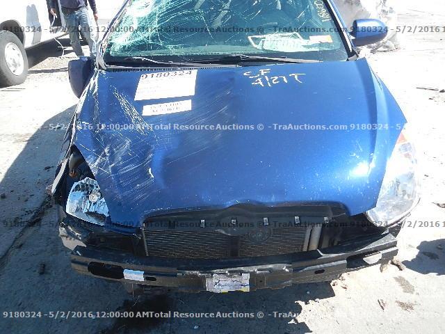 KMHCN46C09U365612 - 2009 HYUNDAI ACCENT GLS BLUE photo 10