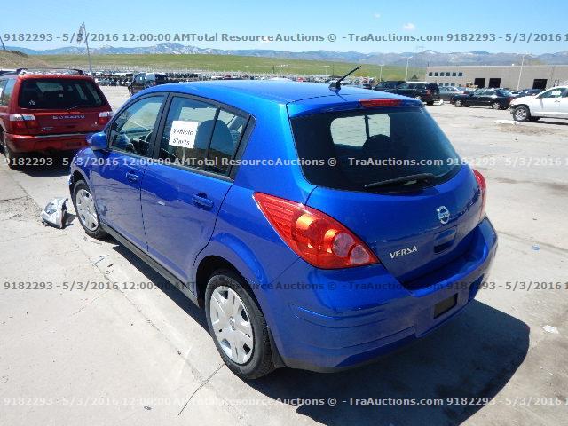 3N1BC1CP2AL432935 - 2010 NISSAN VERSA S BLUE photo 4