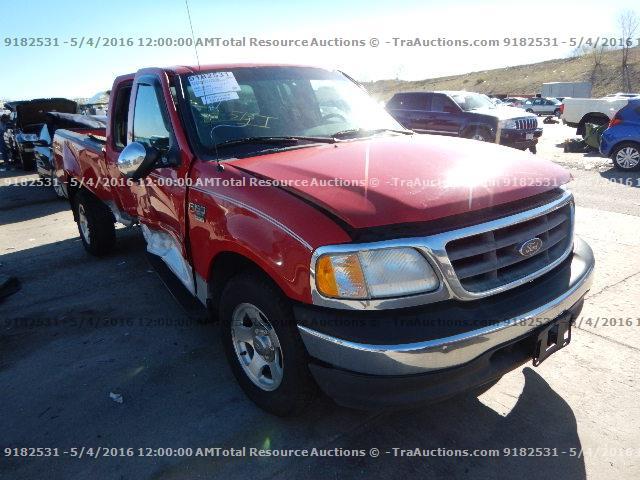 1FTRX17L1YKA86024 - 2000 FORD F150 RED photo 2