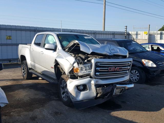 1GTG6BE32F1205852 - 2015 GMC CANYON SLE SILVER photo 1