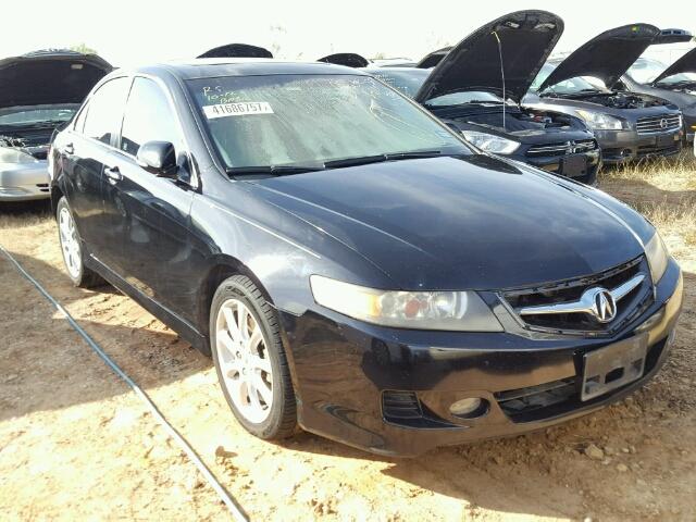 JH4CL96956C025111 - 2006 ACURA TSX BLACK photo 1