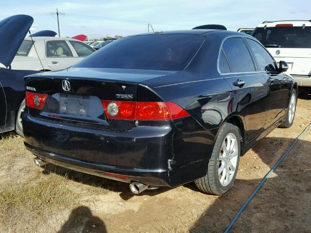 JH4CL96956C025111 - 2006 ACURA TSX BLACK photo 4