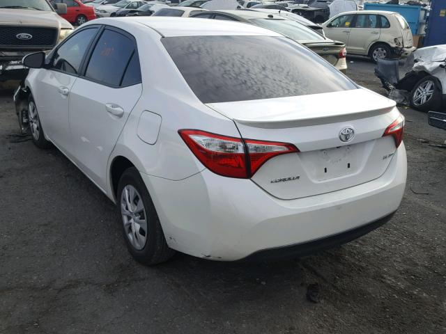 5YFBPRHE3EP007188 - 2014 TOYOTA COROLLA EC 白色 照片 3