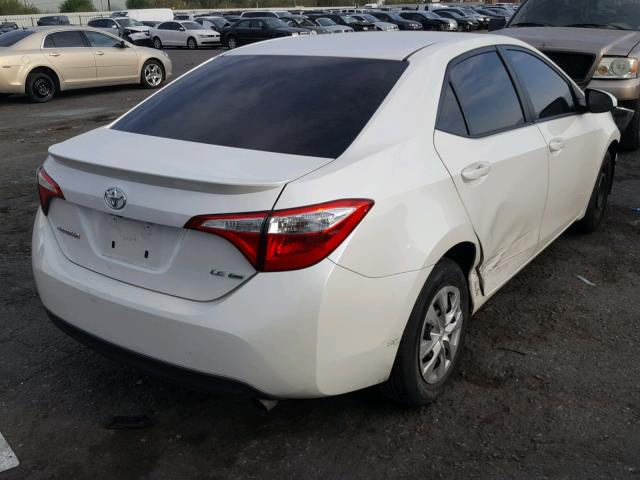5YFBPRHE3EP007188 - 2014 TOYOTA COROLLA EC 白色 照片 4