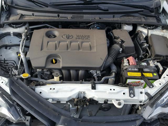 5YFBPRHE3EP007188 - 2014 TOYOTA COROLLA EC 白色 照片 7