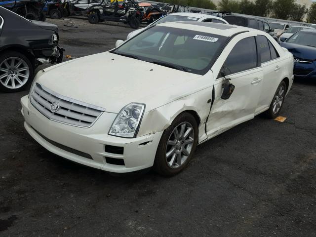 1G6DW677360137211 - 2006 CADILLAC STS WHITE photo 2