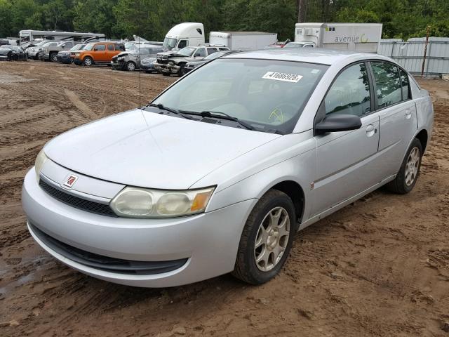 1G8AJ52F73Z107959 - 2003 SATURN ION LEVEL SILVER photo 2
